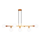 Pendente Seven Cobre Para 7 Lâmpadas E-27 Bivolt