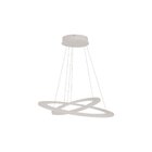 Pendente Sirius R2-2 White 50w Luz Amarela 3000k 40x60cm