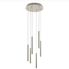 Pendente Slim Luxo Tubular Moderno P/6 Mini Dicroicas  - Do