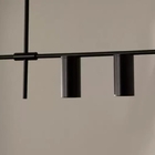 Pendente Slim Moderna Minimalista P/3 Mini Dicroicas Design T