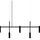 Pendente Slim Moderna Minimalista P/5 Mini Dicroicas Design T