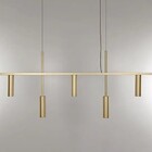 Pendente Slim Moderna Minimalista P/5 Mini Dicroicas Prelúdio