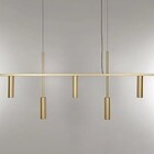 Pendente Slim Moderna Minimalista P/5 Mini Dicroicas Prelúdio