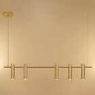 Pendente Slim Moderno Linear Minimalista P/5 Mini Dicroicas C