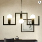 Pendente Slim Moderno Metálico Est. Industrial P/3 Lâmpadas L