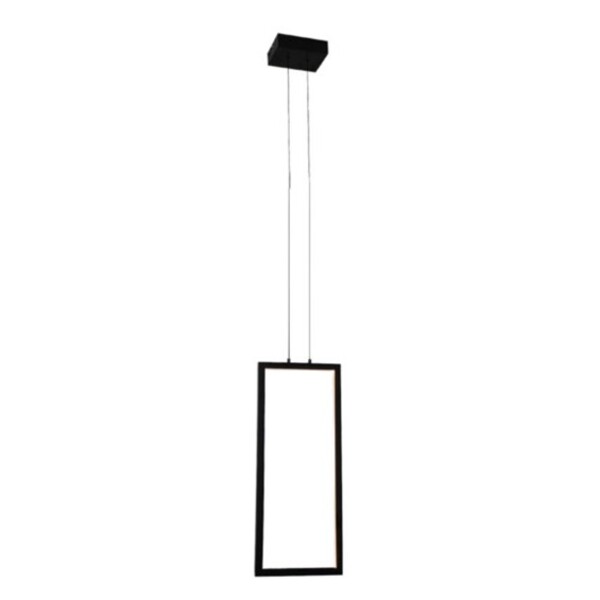 Pendente Slim Moderno Sofisticado Retangular Led Integrado 58