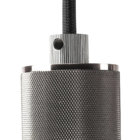 Pendente Socket Soquete Vintage Retrô Cromado Bella Para 1 Lâ