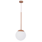 Pendente Sole P Rose Fosco Canopla Pequena