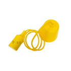 Pendente Soquete 1e27 Silicone Amarelo