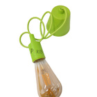 Pendente Soquete 1e27 Silicone Verde