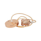 Pendente Soquete E27 Rose Gold 150cm