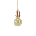 Pendente Soquete E27 Rose Gold 150cm