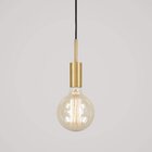 Pendente Soquete Infinite Prelúdio Dourado