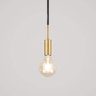 Pendente Soquete Infinite Prelúdio Dourado