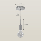 Pendente Soquete Infinite Prelúdio Dourado