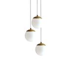 Pendente Sphera Triplo Dourado