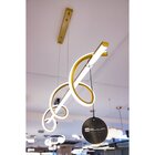 Pendente Spiral 1 Led 40w 3000k 2250 Lúmens Ip20 Ka001 Bella