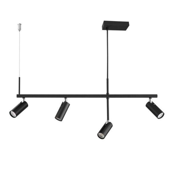 Pendente Spot Foco 4 Luzes Lampada Mr11 Bronzearte 127/220v O