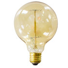 Pendente Sputnik Atom Cobre Escovado + 12 Lampadas Filamento