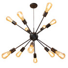 Pendente Sputnik Atom Preto St598