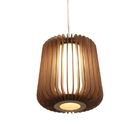 Pendente Stecche Di Legno 35x33 1xe27 - Accord