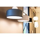 Pendente Sut Cinza E27 Bulbo Max 40w Cinza