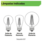 Pendente Tabaco Madeira Ballon Luz Vita