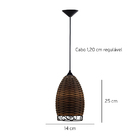 Pendente Taça Fibra Sintetica