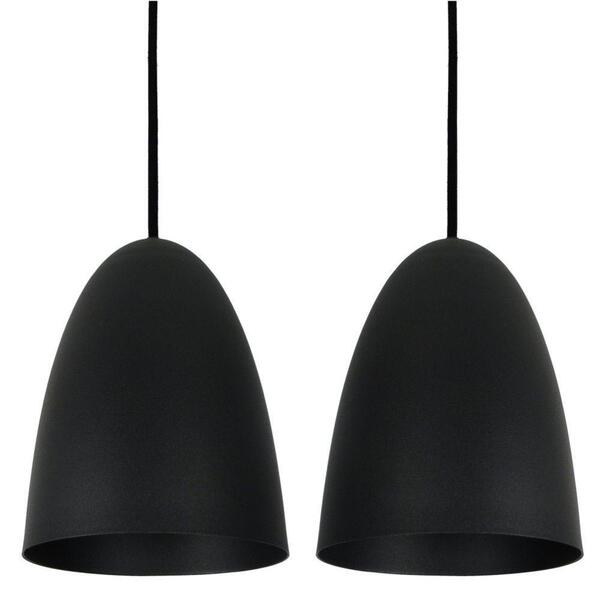 Pendente Taça Sunshine Preto Kit Com 2