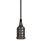 Pendente Taschibra Dot Metal Wave E27 Bivolt Preto Perolado