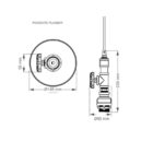 Pendente Taschibra Plumber Preto E27 Bivolt