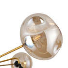 Pendente Topus Bronze Cúpula Âmbar 9g9