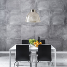 Pendente Transparente Plástico Prismático Luz Vita