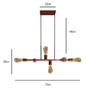 Pendente Trilho Copinho B/6 Cobre