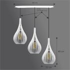 Pendente Trio Rt- Drop Mini- Branco