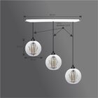 Pendente Trio Rt- Micro Ball- Branco