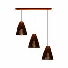 Pendente Trio Rt- Mountain- Marrom