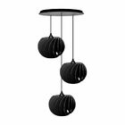 Pendente Trio - Turbine - Preto