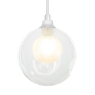 Pendente Triplo Harmony Bolinha Branco + Lampada G9 3000k