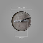 Pendente Tubo Cilindro Marrom Em Alumínio P/ Led Mr11 St642