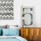 Pendente Tubo Cristal 5w Gold 4000k