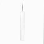 Pendente Tubo Palito 30cm - Branco