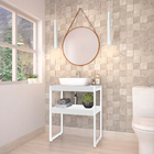 Pendente Tubo Palito 30cm - Branco + Lampada Led 4w