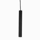 Pendente Tubo Palito 30cm - Preto