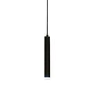Pendente Tubo Preto 30cm Mr11 Bivolt Para Salas E Quartos - H