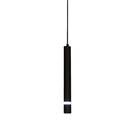 Pendente Tubo Preto 35cm Mr11 Bivolt Para Salas E Quartos - H