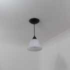 Pendente Tulipa Acrílico Aglomerado Acabamento 1lpd