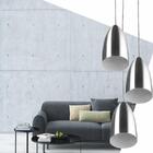 Pendente Vegas Aluminio Triplo Escovado Cozinha Sala Quarto