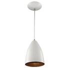 Pendente Vegas Premium Gourmet Em Aluminio Branco/cobre