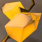 Pendente Vênus Bronze + 9 Led G9 5w Branco Quente 220v St1781